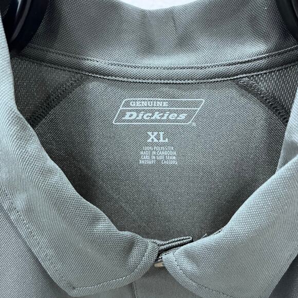 Dickies Men's XL Gray Polo Shirt - Picture 4 of 4